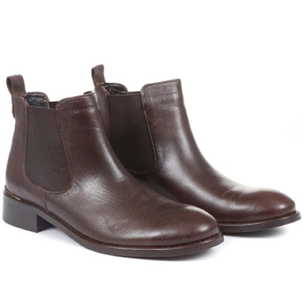 Carlotta Leather Chelsea Boots by Jones Bootmaker